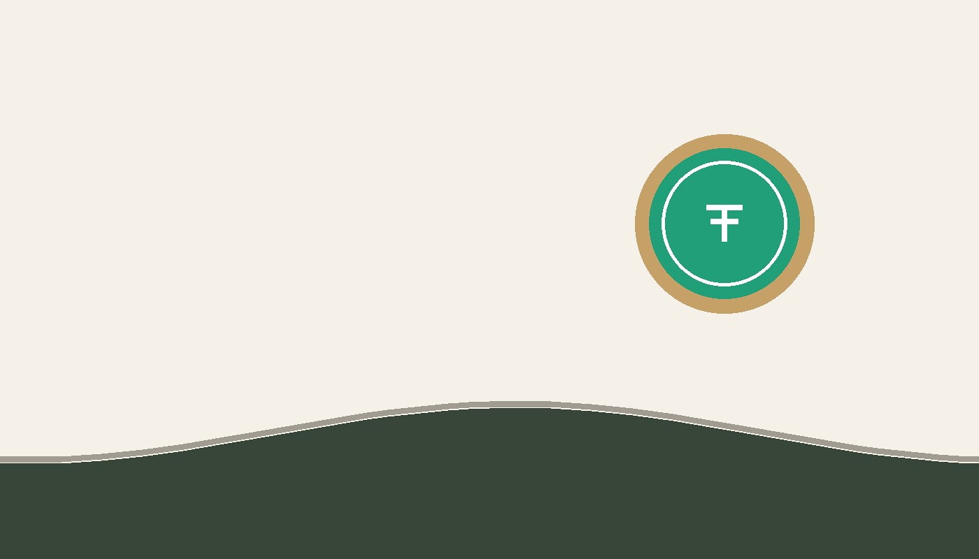 Hand with pearls, USDT flasher